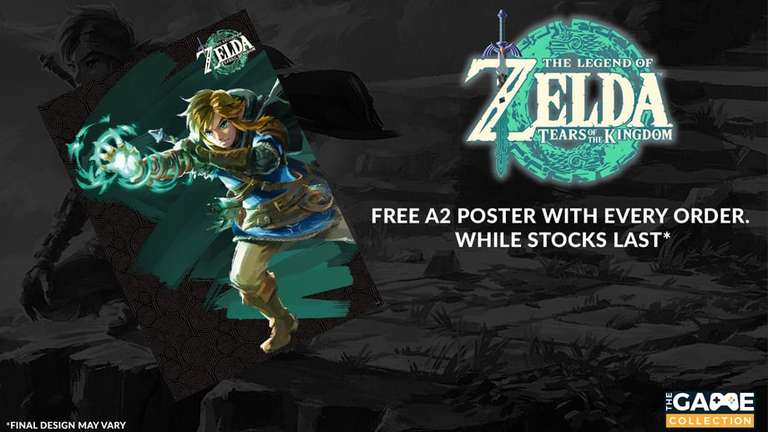 The Legend of Zelda: Tears of the Kingdom With Poster (Switch) - £44.95 @ The Game Collection