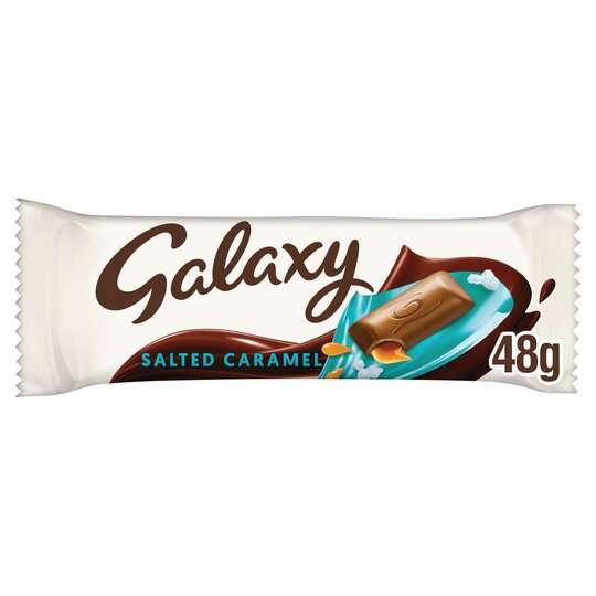 Galaxy Salted Caramel 48g Bars are 5 For £1 instore @ Farmfoods, Bury