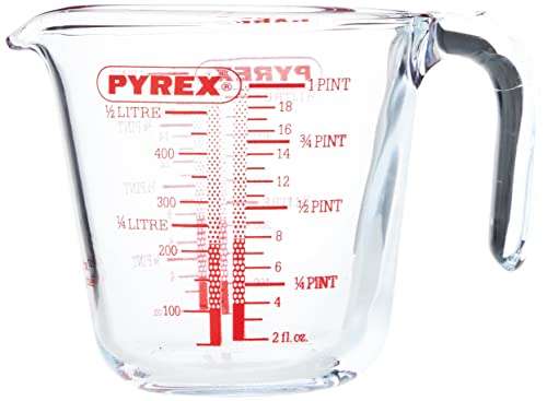 Pyrex P586 Measuring Jug, 500 ml - £4.50 @ Amazon