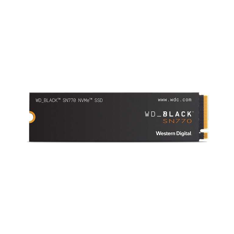2TB - WD_BLACK SN770 NVMe SSD PCIe Gen4 x4 M.2 2280 £93.60 SignUp/£ 88.40 Std/Sen. / 1TB £46.80 SignUP/ £44.20 Std/Sen @ Western Digital