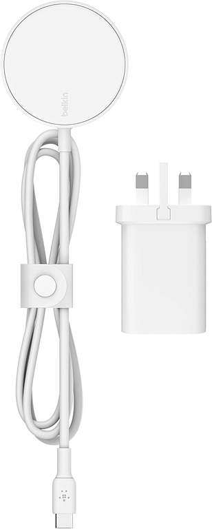 Belkin 18w Wireless Charger Compatible with MagSafe, (18W Power Adapter Included) - £14.99 With Code @ MyMemory