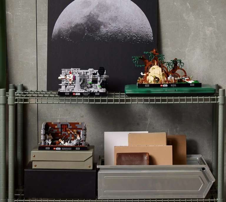 LEGO Star Wars Death Star Trench Run Diorama Set 75329 (Email code £5 off too) Free C&C
