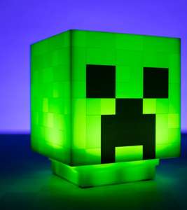 Light / Lamp Reductions - e.g Minecraft Creeper Light / Minecraft Nightlight £9.99 / Super Mario Mini Desk Lamp £5.99 + More & Free C&C