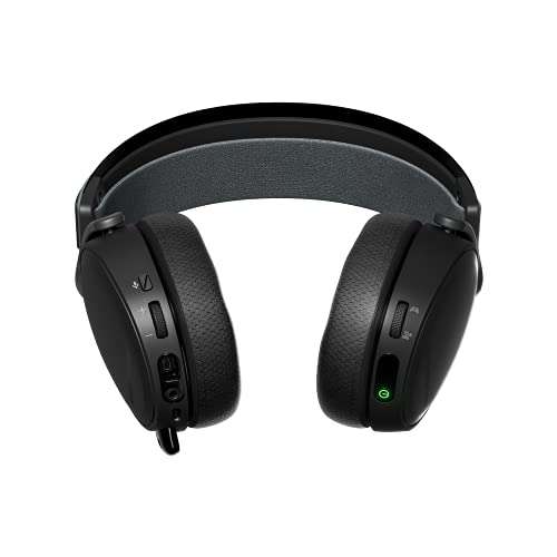 SteelSeries Arctis 7+ Wireless Gaming Headset - Lossless 2.4 GHz - 30 Hour Battery Life - Black £99.97 at Amazon
