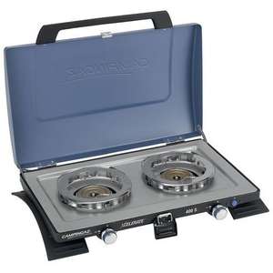 Campingaz Xcelerate 400S Double Burner Stove free click & collect - £42.48 with code @ Go Outdoors