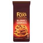 Fox's Fabulous Cookies 180g (Milk Chocolate / Triple Chocolate / Millionaire's / Half Coated) - Nectar Price