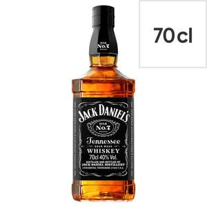 Jack Daniel's Tennessee Whiskey 70Cl Bottle - £17 Clubcard Price @ Tesco