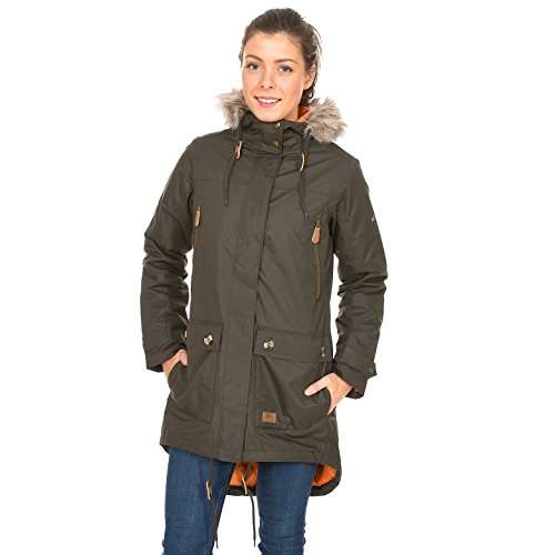 Trespass Womens Waterproof Parka Jacket Clea - Size 10 - £23.47 / Size 6 £24.30 @ Amazon