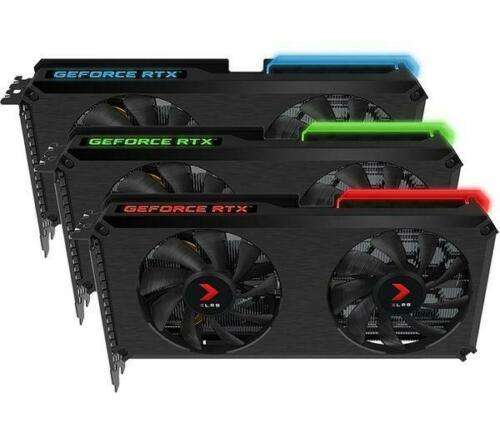 Damaged box PNY GeForce RTX 3060 Ti XLR8 Graphics Card - £435.43 with code @ eBay / Currys_Clearance