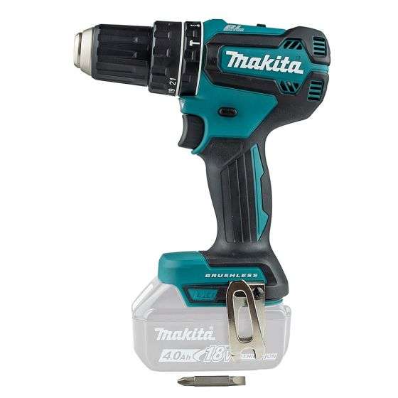 Makita DHP485Z 18V LXT Brushless 2-Speed Combi Drill Body Only - £50.95 delivered @ Power Tool World