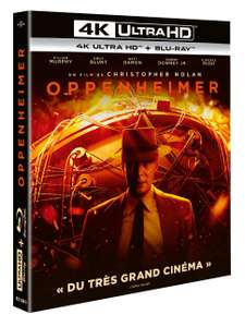 Oppenheimer [4K Ultra HD + Blu-Ray] French version / Full English Audio