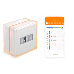 Netatmo Connected and Smart Energy Saving Thermostat - Wi-Fi , NTH01-AMZ - Thermostat + 3 Additional Batteries