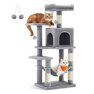 Feandrea 143cm Large Cat Tree Tower Multi-Level (with voucher) - sold and dispatched by SONGMICS HOME UK