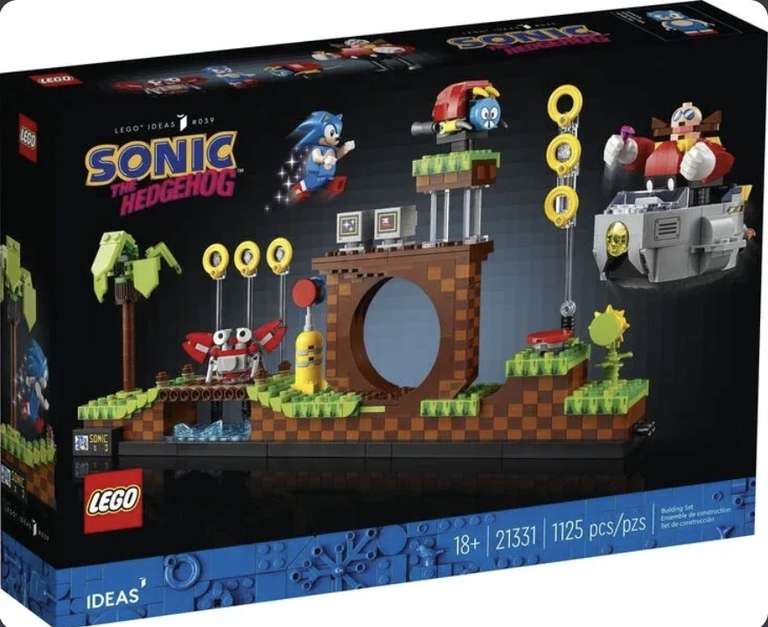 LEGO Ideas 21331 Sonic Hedgehog £35 & Star Wars Mando Helmet £30 each at Tesco in-store