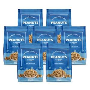 7 x 200g By Amazon Roasted and Salted Peanut (£6.37 with S&S)