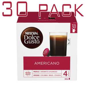 Nescafé Dolce Gusto Coffee Pods - Americano/Latte Macchiato/Café au Lait - 30 pack £4.99 instore @ Lidl