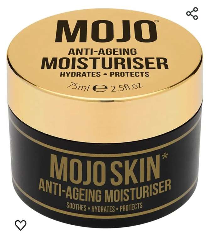 MOJO Skin Anti-Ageing Moisturiser 75ml instore Wolverhampton
