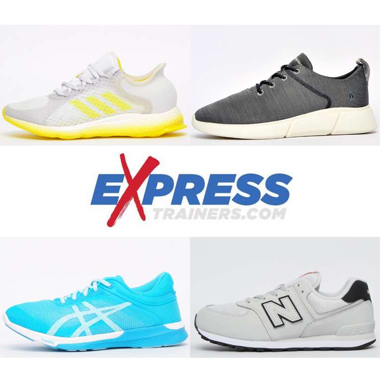 Extra 50% Off The Up To 50% Off Clearance Sale + Free Tracked Delivery with code @ Express Trainers