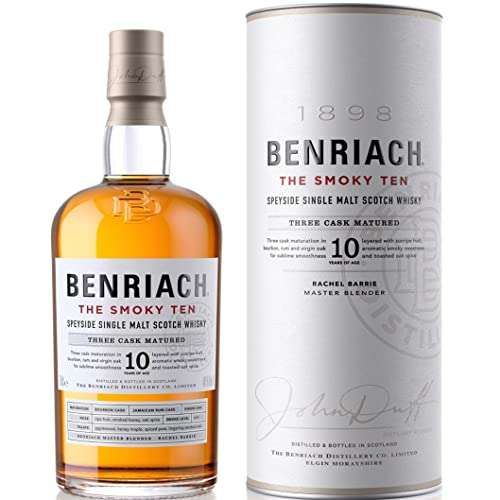 Benriach The Smoky Ten Single Malt Scotch Whisky, 70cl £32.30 @ Amazon