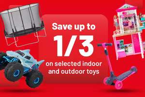 Argos Save up to a 1/3 on selected indoor & outdoor toys this Easter + free click and collect