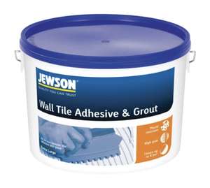 All Purpose Wall Tile Standard Grout Powder / Adhesive White £2.40 + Free collection @ Jewson
