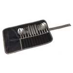 Regatta Cutlery Set - Black/Seal Grey, 4 Persons - £12.38 @ Amazon