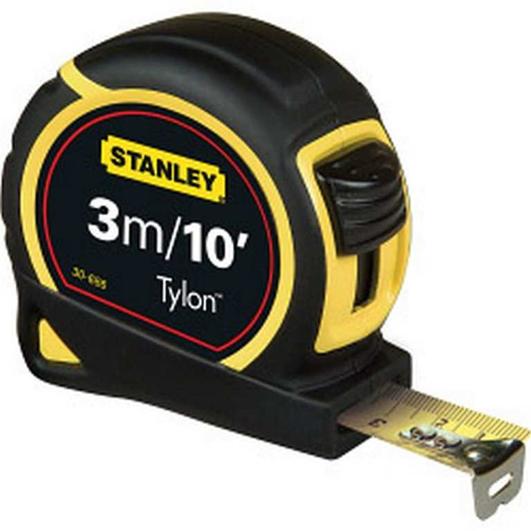 Stanley Tylon Pocket Tape 3m/10ft Carded - S&S £3.98