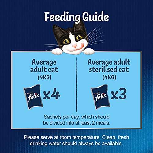 12 x 100g Felix as Good as It Looks Doubly Delicious Senior Cat Food - £4 or £2.75 / £2.25 Subscribe & Save + 20% voucher @ Amazon