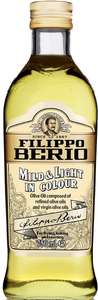 Filippo Berio Mild & Light Olive Oil 750ml S&S £5.69/£5.09