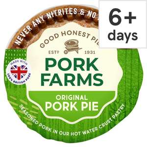 Pork Farms Medium Pork Pie 295g - Clubcard Price