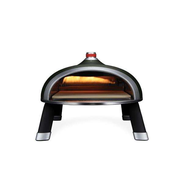 DeliVita Diavolo Gas Fired Outdoor Pizza Oven Bundle, Navy or Green Comes with carry case, temperature gun, & patio gas regulator With Code