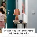 Echo Dot (5th generation, 2022 release), Charcoal + Philips Hue White Smart Light Bulb LED (E27), Works with Alexa - Smart Home Starter Kit