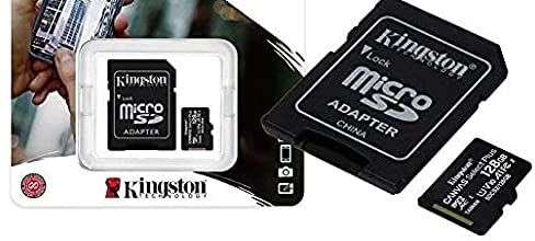 Kingston Canvas Select Plus microSD Card SDCS2/128 GB Class 10 (SD Adapter Included) - £11.08 + £4.49 Non prime @ Amazon