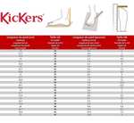 Kickers Unisex Kid's Godup Sneaker size 2.5 UK