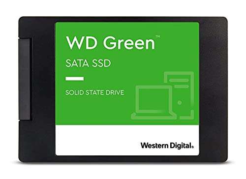 Western Digital 480GB GREEN SSD 2.5 IN 7MM SATA III 6GB/S £20.25 delivered and FB Ebuyer @ Amazon