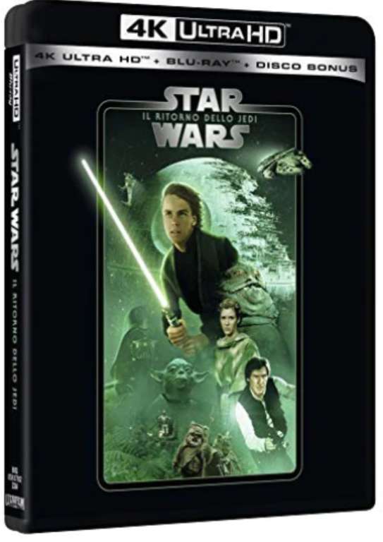 Star Wars Episode VI: Return of the Jedi [4k Ultra-HD + Blu-ray] Italian version (Plays in English)