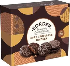 Border Luxury Biscuits - Dark Chocolate Gingers 255g - £1.92 / £1.81 S&S