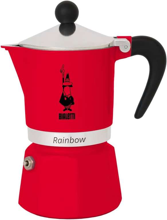 Bialetti Rainbow Caffettiera espresso maker Sold by Amazon EU