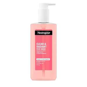 Neutrogena Clear and Radiant Facial Wash, White, 200 ml | £2.97 with S&S
