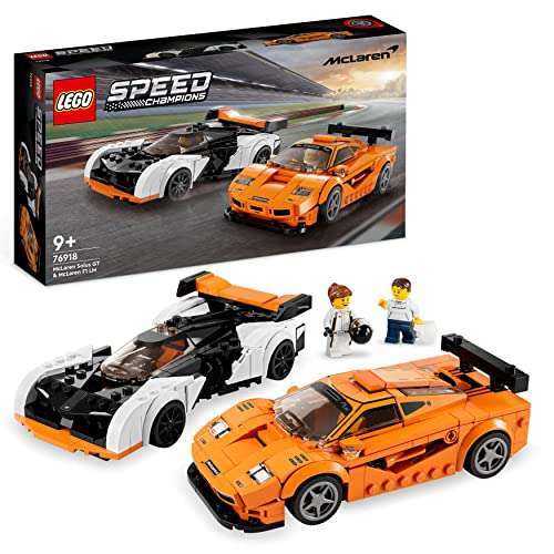 LEGO Speed Champions 76918 McLaren Solus GT & McLaren F1 LM £30.00 - Free Click & Collect @ George (Asda)