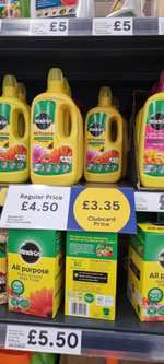 Miracle Gro All Purpose Plant Food 800Ml - £3.35 Clubcard Price @ Tesco