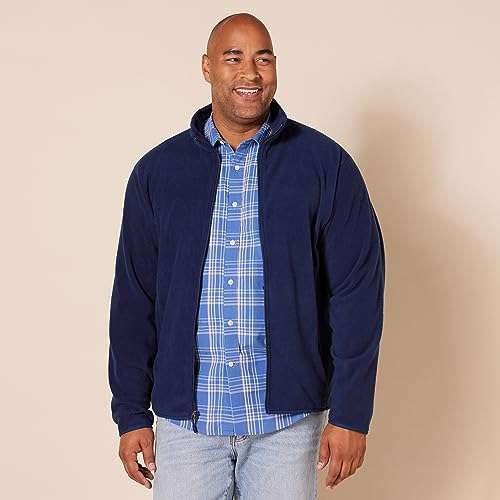  Essentials Men's Full-Zip Fleece Jacket