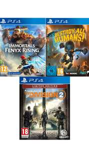 [PS4/PS5/Xbox/Switch] 3 For £10 on Select Games E.G Immortals Fenyx Rising + Destroy All Humans + The Division 2