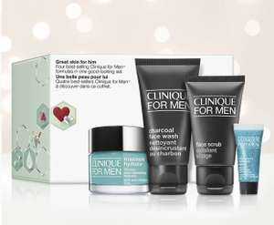 Clinique Great Skin For Him: Men’s Skincare Gift Set - £26.68 + Free Click & Collect @ Marks & Spencer