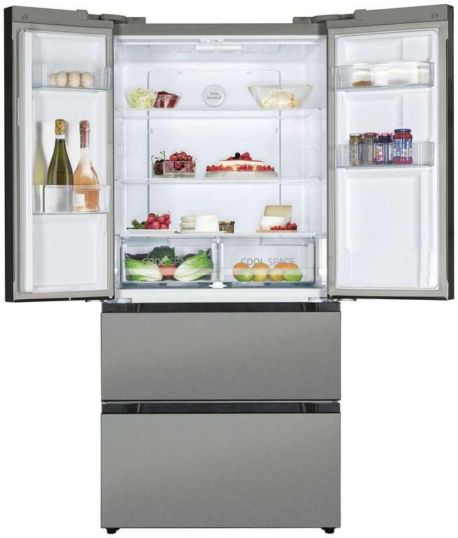 Hoover HSF818FXK No Frost American Fridge Freezer 400 Litres - Silver £600 Delivered (Limited Availability) @ Argos