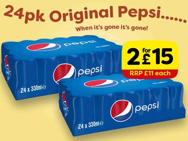 Pepsi Original 2 x 24 Packs