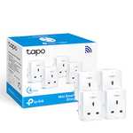TP-Link Tapo Smart Plug P110 with Energy Monitoring 4 pack £29.89 or P100 4-Pack £26.89 Prime Exclusive @ Amazon