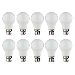7.2W 806lm Warm white LED Light bulb, Pack of 10 - £7 + free collection @ B&Q