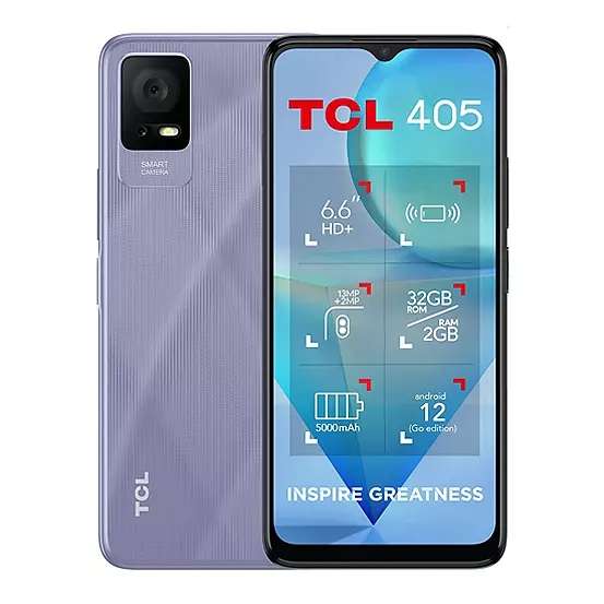 TCL 405 32GB Mobile Phone + Voxi 200GB Data sim - £89.99 with free collection @ Argos
