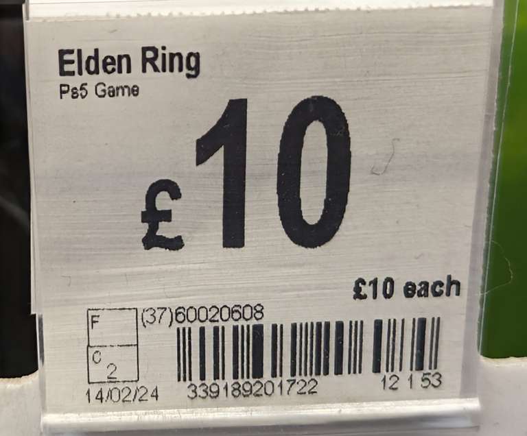 Elden Ring PS5 - In-Store (Luton)